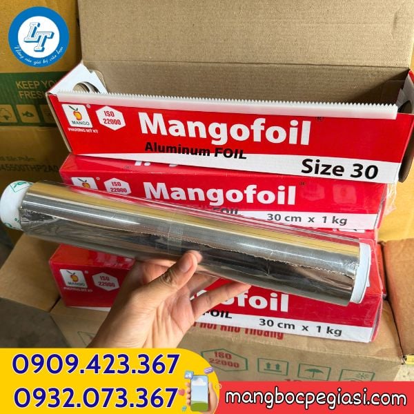 Giấy bạc nướng giá sỉ nhiều kích cỡ Giấy bạc nướng giá sỉ nhiều kích cỡ