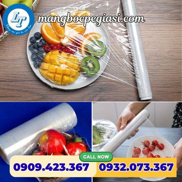Màng bọc thực phẩm PE Màng bọc thực phẩm PE