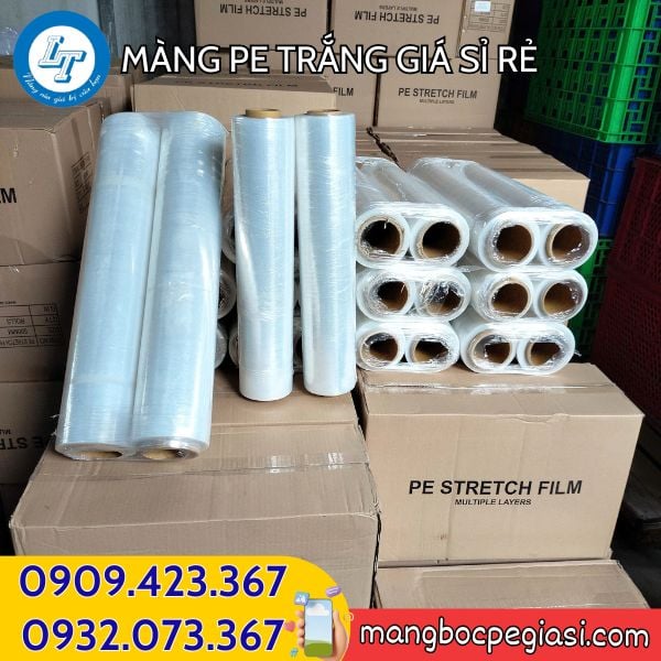 Kho màng PE giá rẻ Sỉ màng PE nhiều kích cỡ