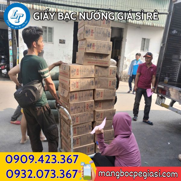 Giấy bạc nướng giá rẻ - giao hàng nhanh Giấy bạc nướng bền chắc