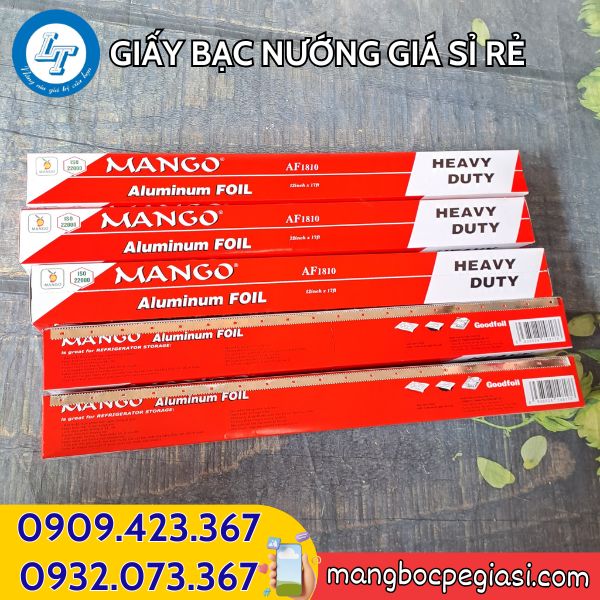 Giấy bạc nướng cuộn dài Giấy bạc nướng cuộn dài