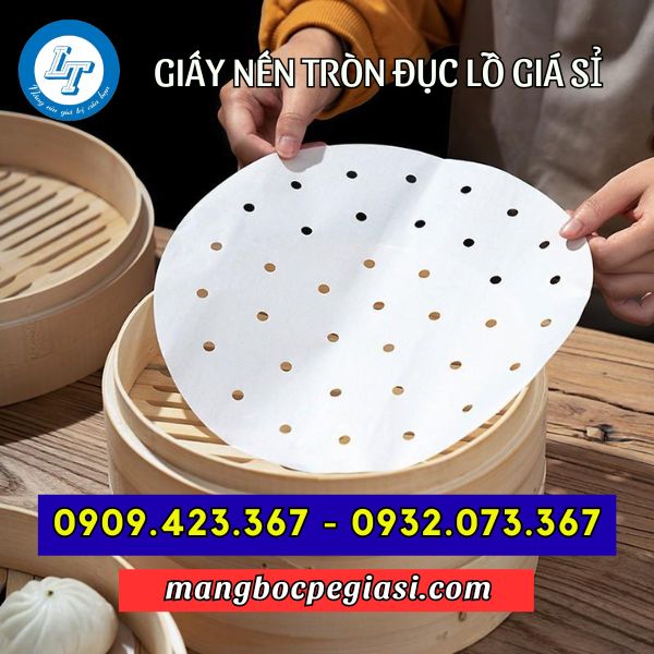 Giấy nến tròn đục lỗ tiện lợi Giấy nến tròn đục lỗ tiện lợi