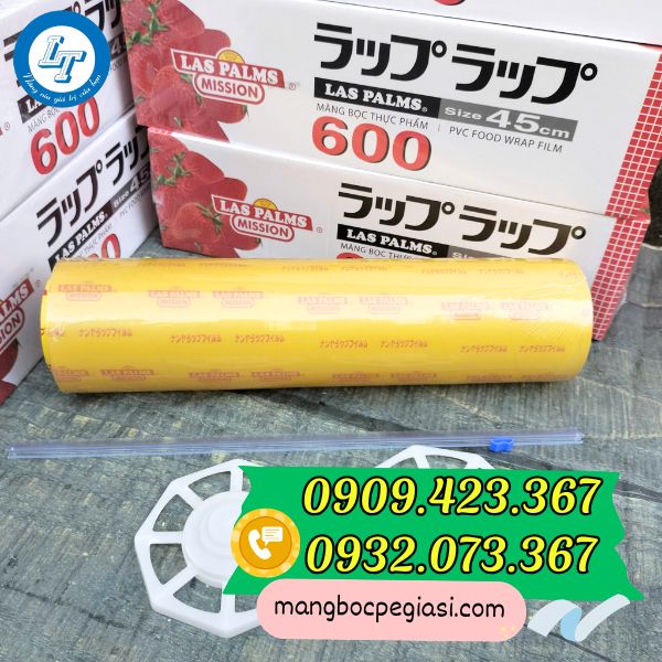 Màng bọc thực phẩm giá rẻ 600 rộng 45cm Màng bọc thực phẩm giá rẻ 600 rộng 45cm