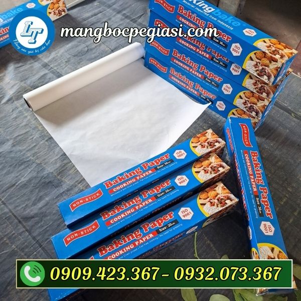 Giấy nến nướng bánh cuộn nhỏ Giấy nến