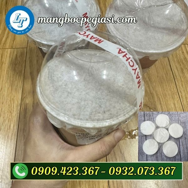 Giấy nến lót miệng ly chống tràn Giấy nến