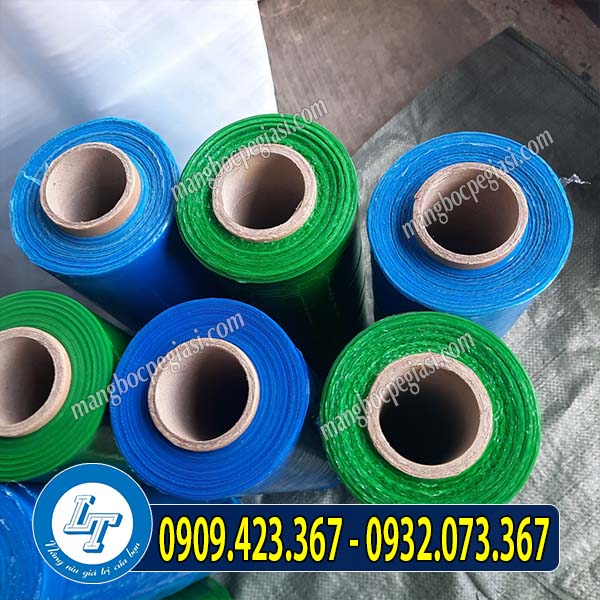 Màng PE màu xanh lõi giấy 300gam Màng PE màu xanh lõi giấy 300gam