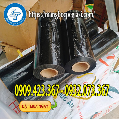 Màng pe màu đen nhiều kích cỡ Màng pe màu đen nhiều kích cỡ