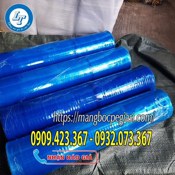 Màng pe màu xanh dương giá rẻ Màng pe màu xanh dương giá rẻ