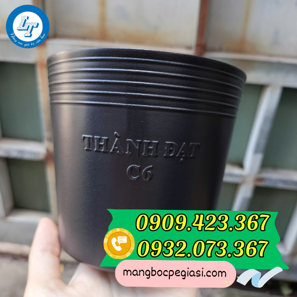 Chậu nhựa trồng cây c6 giá rẻ Chậu nhựa trồng cây c6