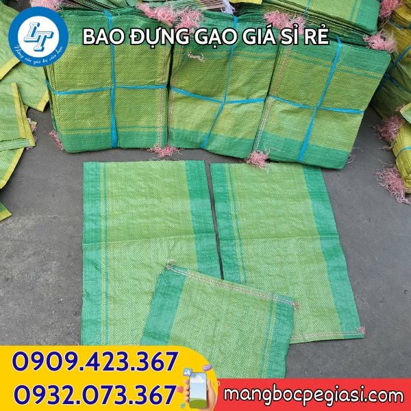 Bao tải gạo nhiều size giá rẻ Bao tải gạo nhiều size giá rẻ