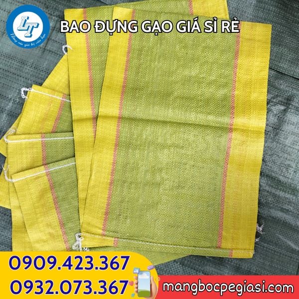 Bao tải gạo nhiều size giá rẻ Bao tải gạo nhiều size giá rẻ