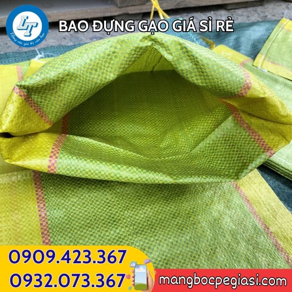 Bao tải đựng gạo chất lượng Bao tải đựng gạo chất lượng
