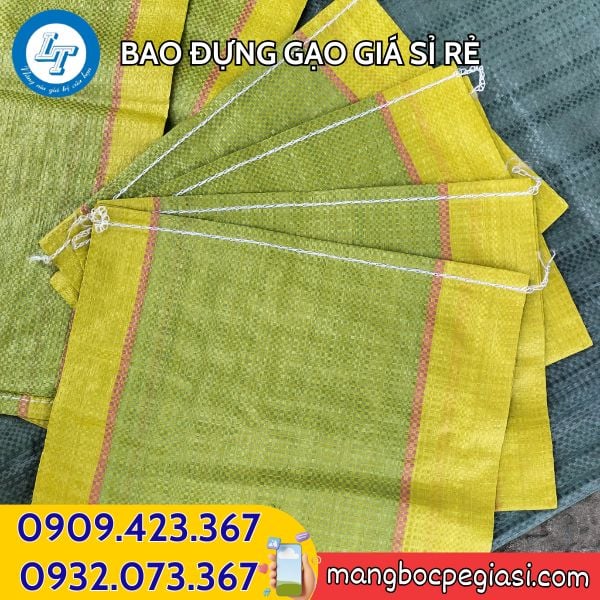 Bao tải gạo nhiều size Bao tải gạo nhiều size