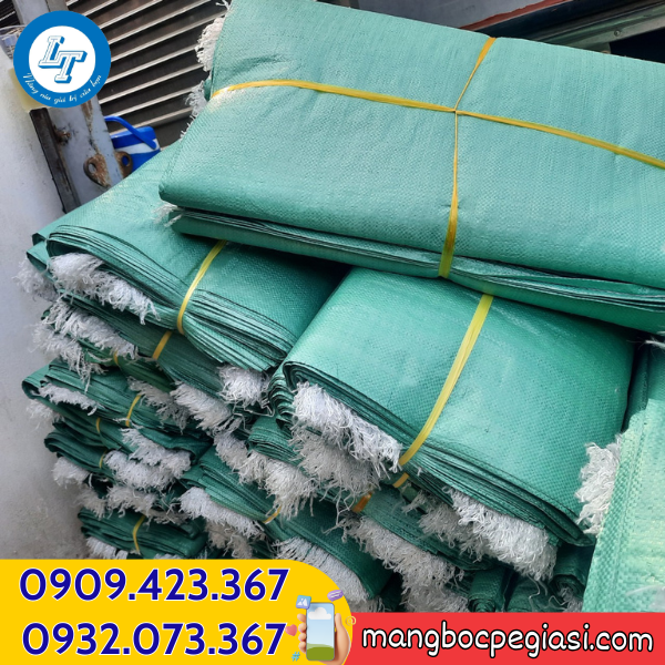 Bao tải dứa xanh giá sỉ tại HCM Bao tải dứa xanh giá sỉ