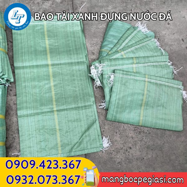 Bao tải đựng đá viên siêu bền chắc Bao tải đựng đá viên