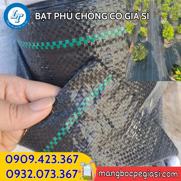 Bạt phủ cỏ chất lượng cao Kho cung cấp bạt phủ chống cỏ giá rẻ
