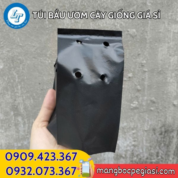 Túi bầu ươm cây giống đục lỗ Túi bầu ươm cây giống