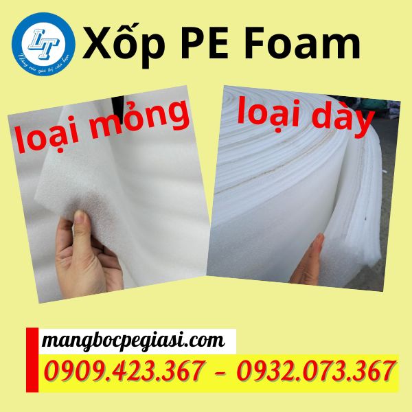 cuộn mút xốp Foam kê bọc hàng cuộn mút xốp Foam kê bọc hàng