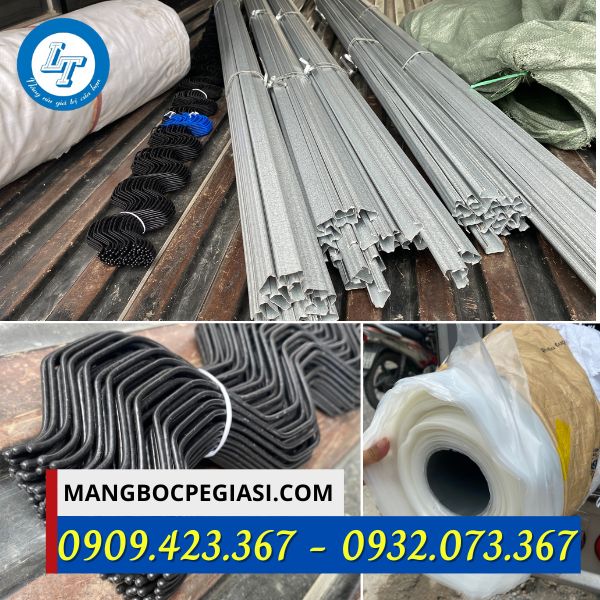 Vật liệu thi công nhà kính Vật liệu thi công nhà kính