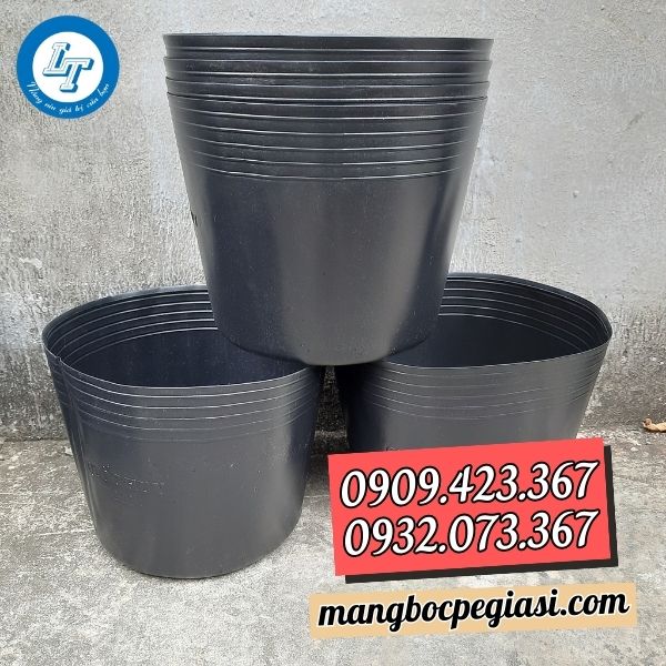 Chậu nhựa dẻo trồng cây Chậu nhựa dẻo trồng cây