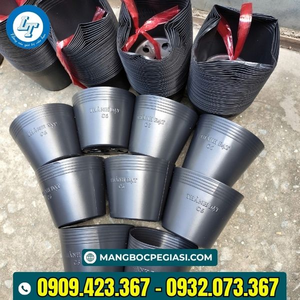 Chậu nhựa dẻo trồng cây giá rẻ HCM Chậu nhựa dẻo trồng cây