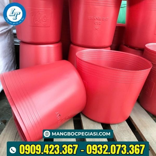 Chậu nhựa dẻo trồng cây Chậu nhựa dẻo