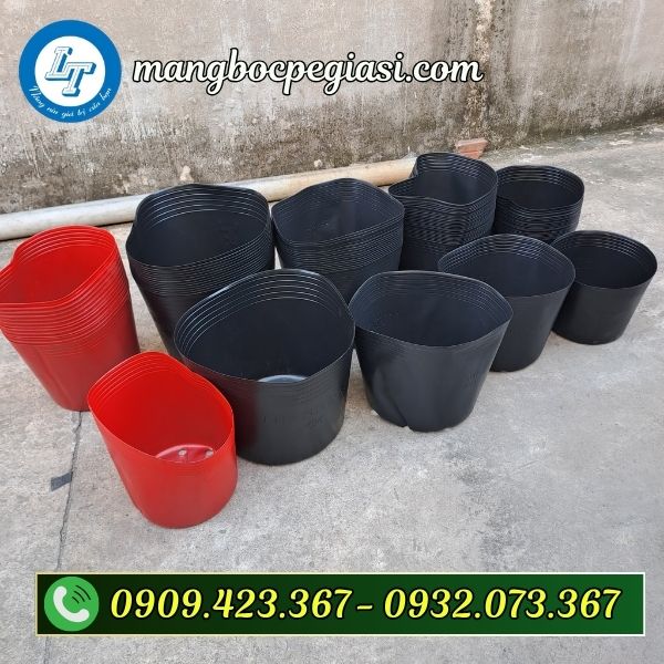 Chậu nhựa trồng cây nhiều kích cỡ Chậu nhựa trồng cây nhiều kích cỡ