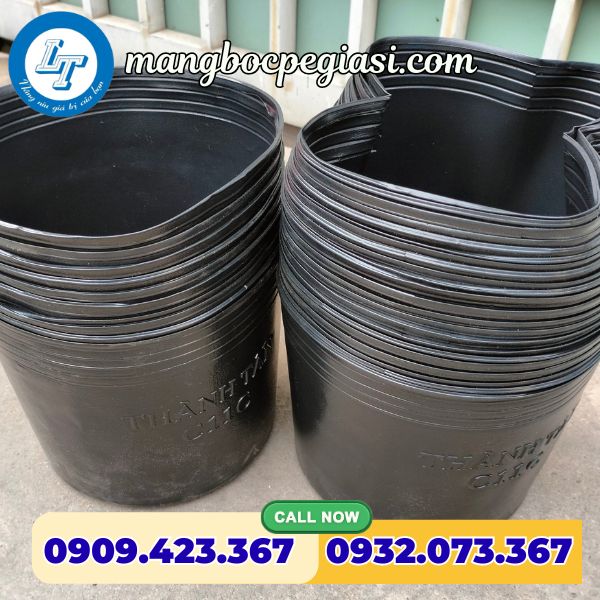 Chậu nhựa mềm dẻo, dễ dàng xếp chồng nhau Chậu nhựa mềm dẻo, dễ dàng xếp chồng nhau