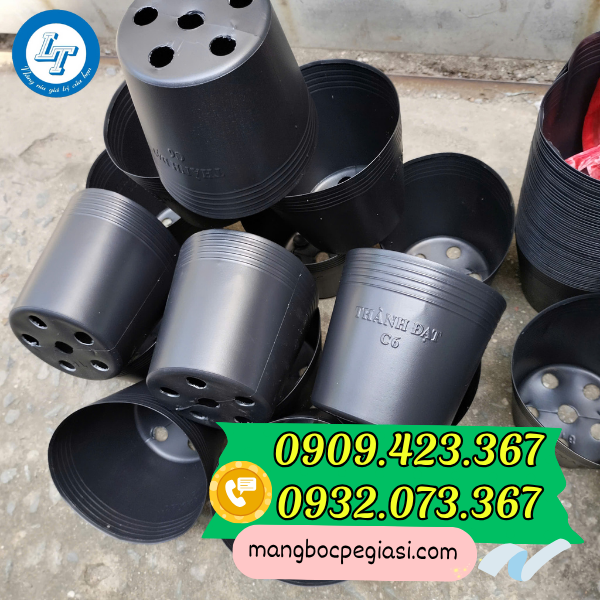 Chậu nhựa trồng cây c6 giá rẻ Chậu nhựa trồng cây c6