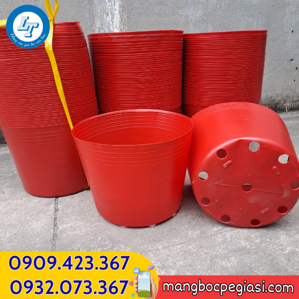 Chậu nhựa dẻo C16 sẵn kho Chậu nhựa dẻo C16 sẵn kho