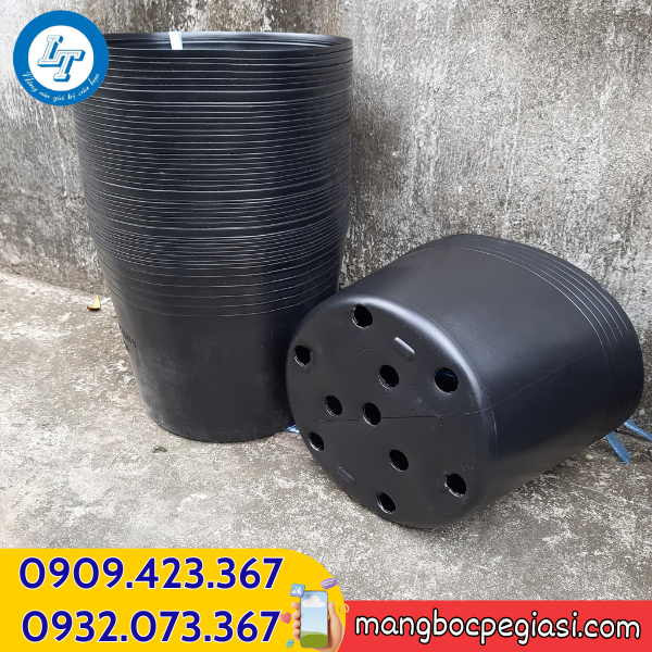 Chậu nhựa dẻo trồng cây Chậu nhựa dẻo trồng cây