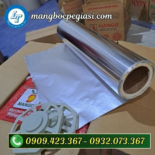 Giấy bạc nướng cuộn 4kg Giấy bạc nướng cuộn 4kg