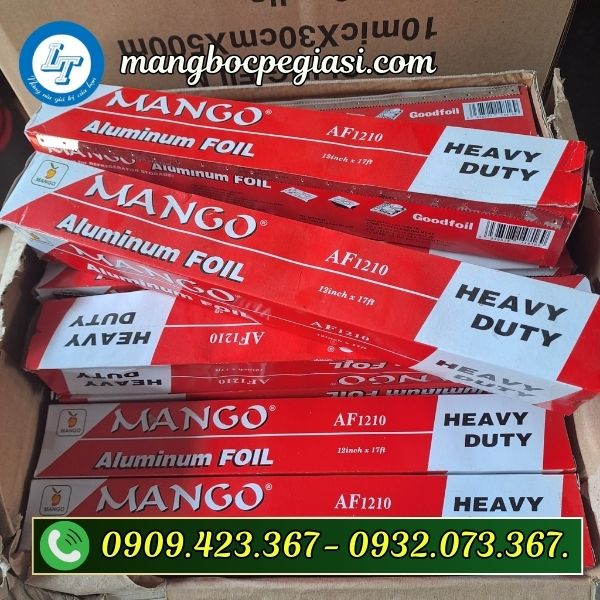 Giấy bạc nướng cuộn nhỏ Giấy bạc nướng cuộn nhỏ