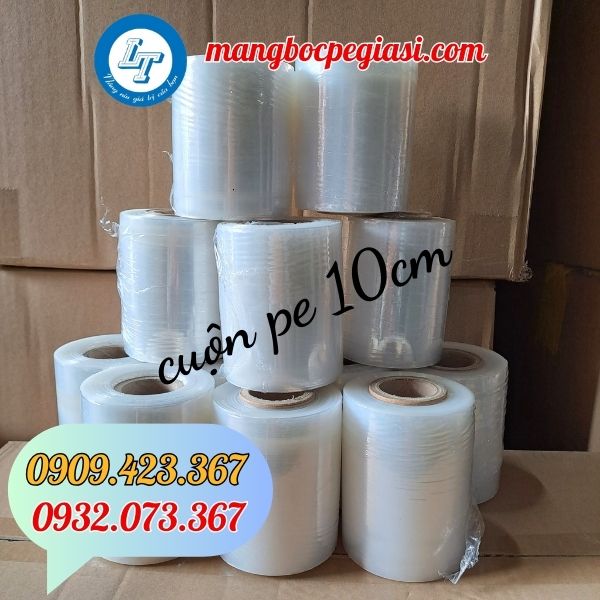 cuộn màng pe trắng 10cm giá rẻ giá sỉ cuộn màng pe trắng 10cm giá rẻ giá sỉ
