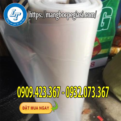 Cuộn nilon công trình màu trắng Cuộn nilon công trình màu trắng