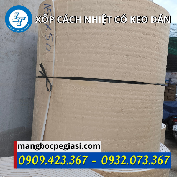 Xốp cách nhiệt có keo dán Xốp cách nhiệt có keo dán