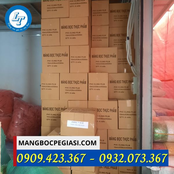 Kho hàng màng bọc thực phẩm