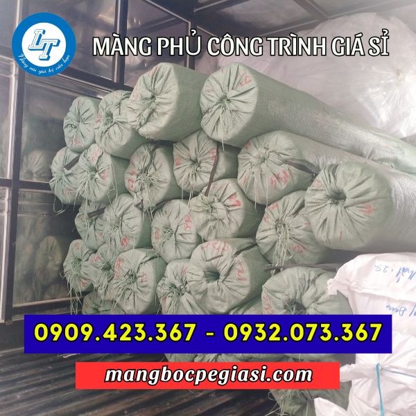 Màng phủ công trình màu trắng Màng phủ công trình màu trắng