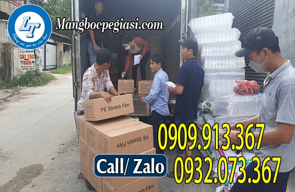 Giao màng pe cho khách HCM Giao màng pe cho khách HCM