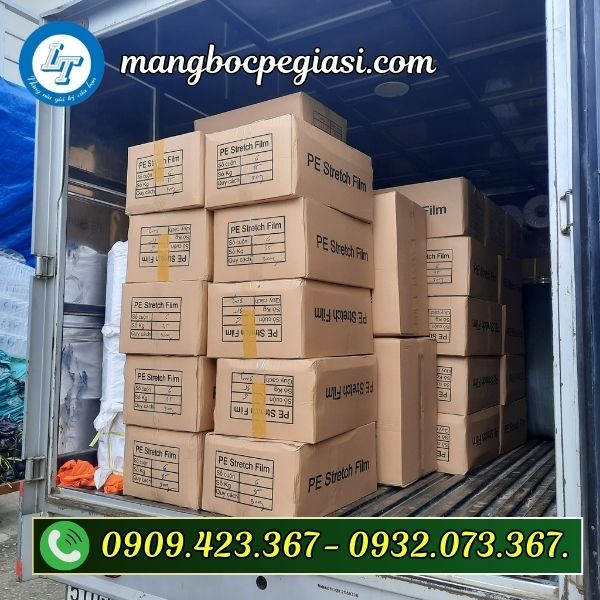 Màng PE quấn pallet giá xưởng rẻ Màng PE quấn pallet