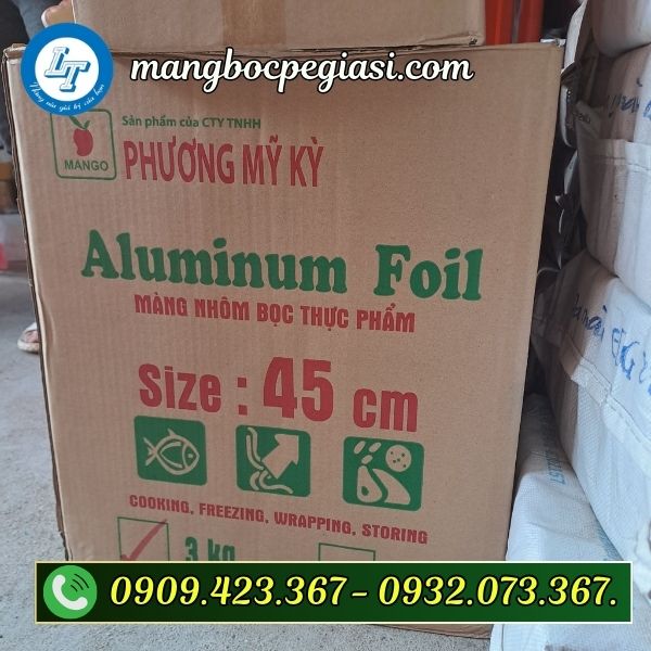 Giấy bạc nướng cuộn 5kg Giấy bạc nướng cuộn 5kg