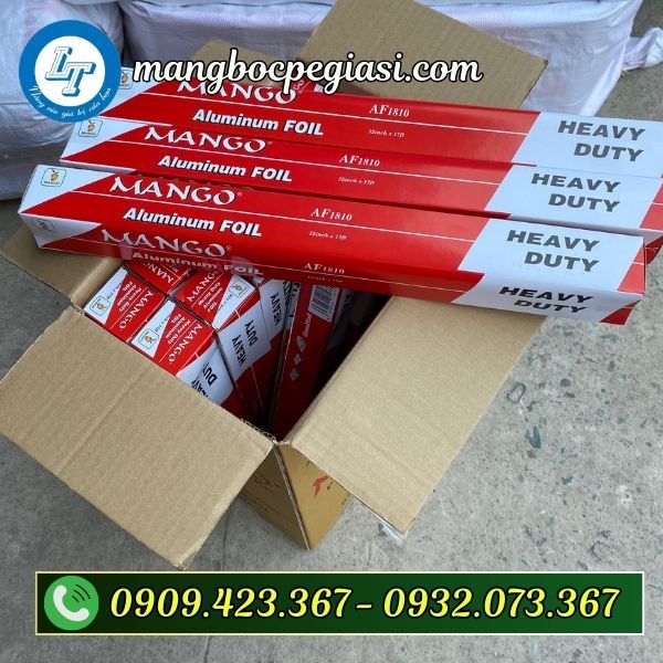 Giấy bạc nướng cuộn nhỏ Giấy bạc nướng