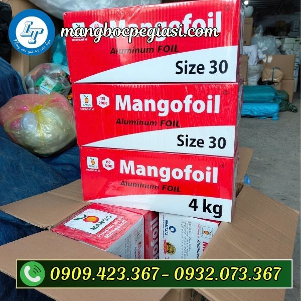 Giấy bạc nướng 4kg sẵn kho Giấy bạc nướng