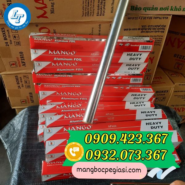 Giấy bạc nướng cuộn nhỏ Giấy bạc nướng cuộn nhỏ