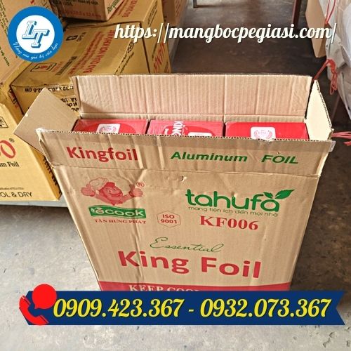 Giấy bạc nướng 5kg thùng 3 cuộn giá rẻ Giấy bạc nướng 5kg thùng 3 cuộn giá rẻ