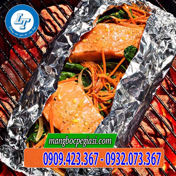 Giấy bạc nướng cá Giấy bạc nướng cá