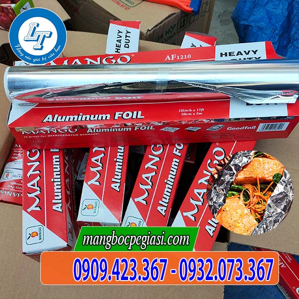 Giấy bạc nướng 30cm x 5m Giấy bạc nướng 30cm x 5m