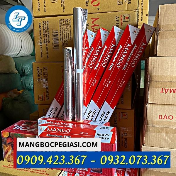 Giấy bạc nướng thực phẩm nhiều size