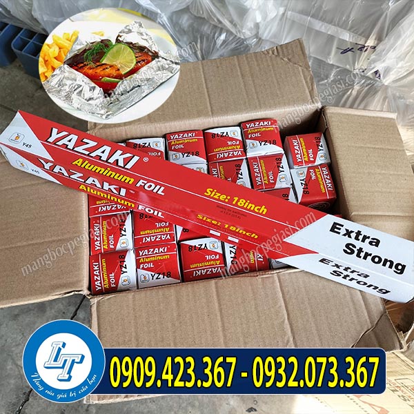 Giấy bạc nướng cuộn nhỏ giá sỉ Giấy bạc nướng cuộn nhỏ giá sỉ