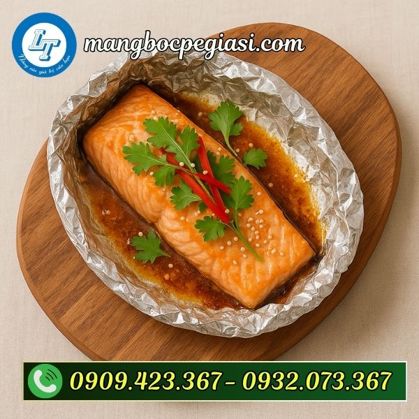 Giấy bạc nướng thịt cá siêu ngon Giấy bạc nướng thịt cá siêu ngon
